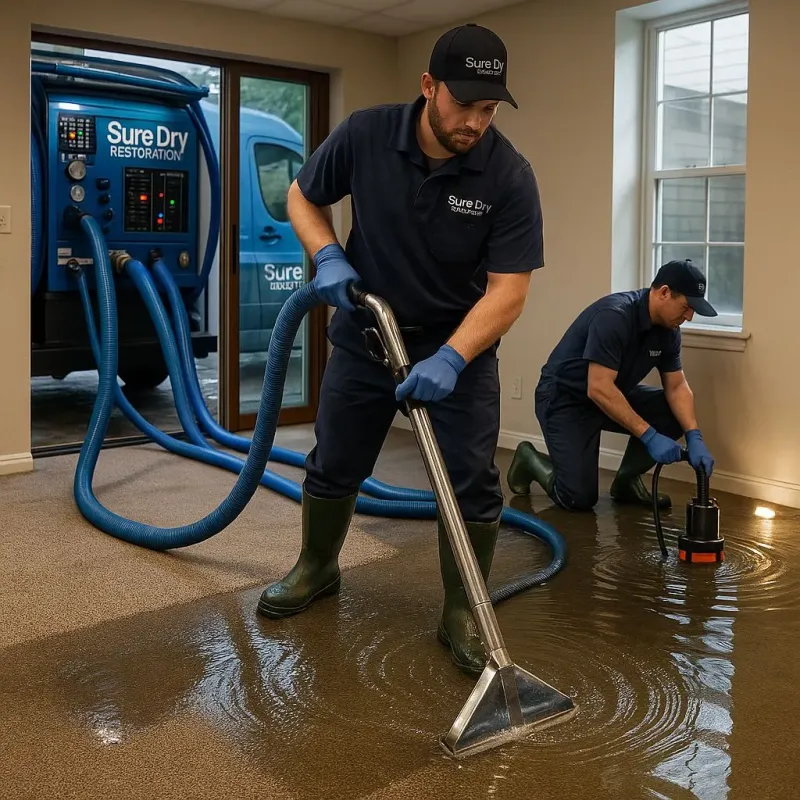 Water Extraction and Removal process in Holley, NY